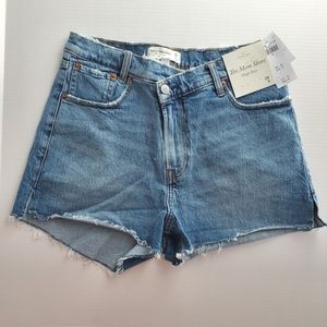 Abercrombie & Fitch Curve Love High Rise The Mom Short 28/6